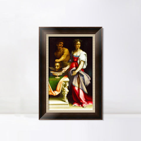 INVIN ART Framed Canvas Art Giclee Print Series#094 by Leonardo da Vinci Wall Art Living Room Home Office Decorations