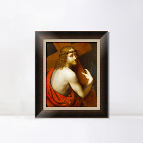 INVIN ART Framed Canvas Art Giclee Print Series#095 by Leonardo da Vinci Wall Art Living Room Home Office Decorations