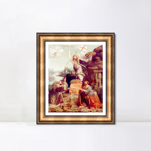 INVIN ART Framed Canvas Art Giclee Print Series#100 by Leonardo da Vinci Wall Art Living Room Home Office Decorations