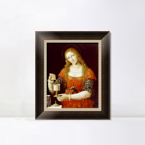 INVIN ART Framed Canvas Art Giclee Print Series#101 by Leonardo da Vinci Wall Art Living Room Home Office Decorations