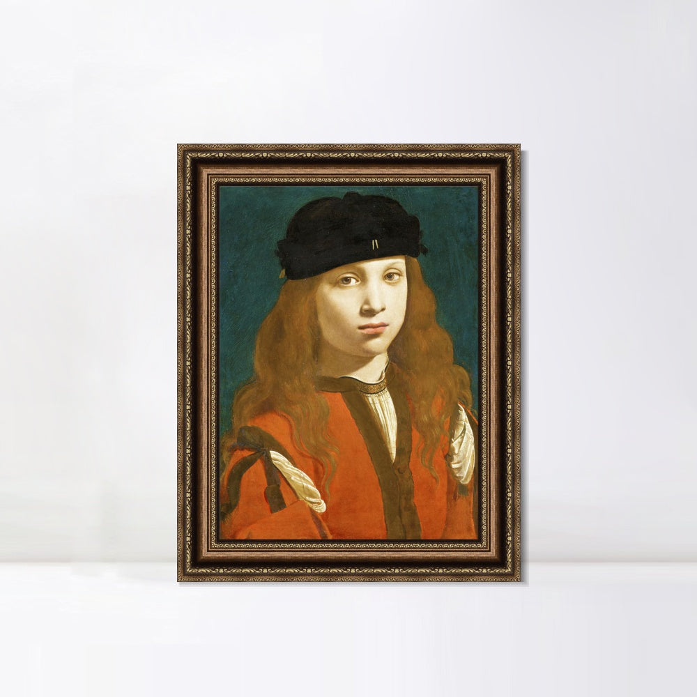 INVIN ART Framed Canvas Art Giclee Print Series#111 by Leonardo da Vinci Wall Art Living Room Home Office Decorations