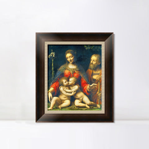 INVIN ART Framed Canvas Art Giclee Print Series#113 by Leonardo da Vinci Wall Art Living Room Home Office Decorations