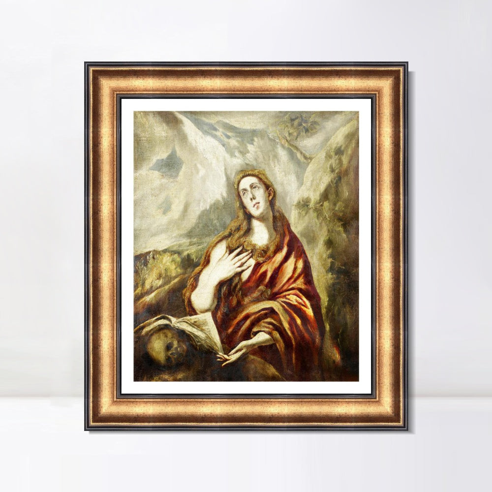 INVIN ART Framed Canvas Art Giclee Print Series#013 by El Greco Wall Art
