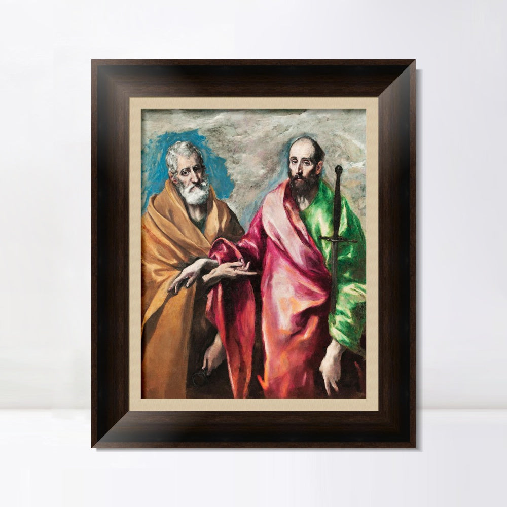INVIN ART Framed Canvas Art Giclee Print Series#022 by El Greco Wall Art