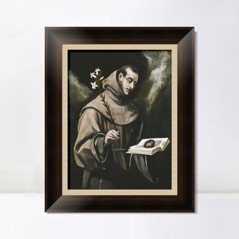 INVIN ART Framed Canvas Art Giclee Print Series#024 by El Greco Wall Art Living Room Home Office Decorations