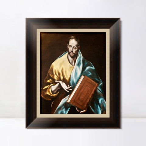 INVIN ART Framed Canvas Art Giclee Print Series#029 by El Greco Wall Art Living Room Home Office Decorations