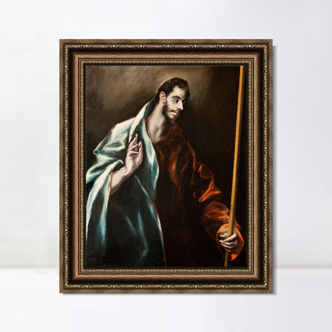 INVIN ART Framed Canvas Art Giclee Print Series#037 by El Greco Wall Art Living Room Home Office Decorations