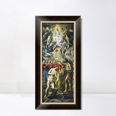 INVIN ART Framed Canvas Art Giclee Print Series#050 by El Greco Wall Art Living Room Home Office Decorations