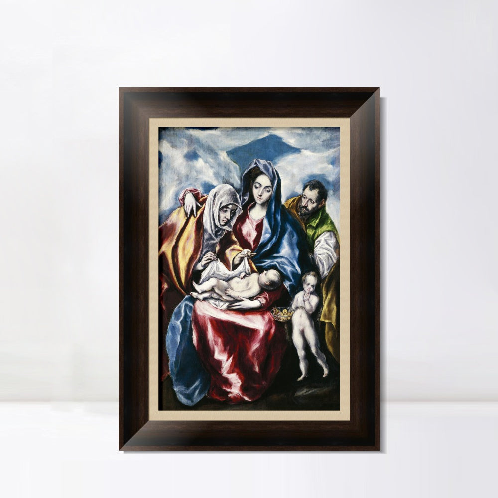 INVIN ART Framed Canvas Art Giclee Print Series#052 by El Greco Wall Art