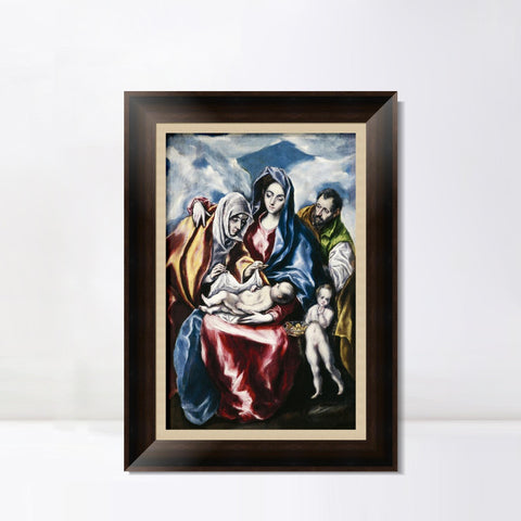 INVIN ART Framed Canvas Art Giclee Print Series#052 by El Greco Wall Art Living Room Home Office Decorations