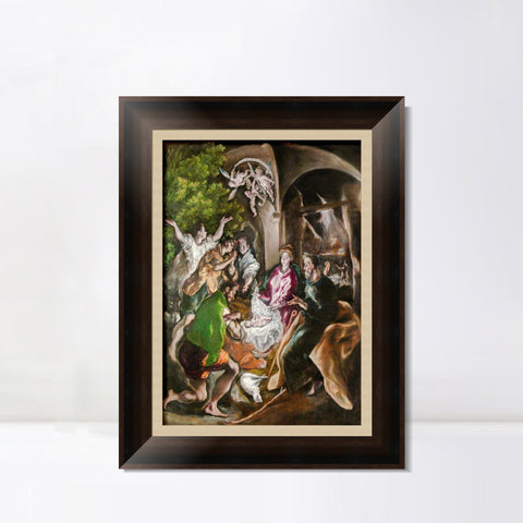 INVIN ART Framed Canvas Art Giclee Print Series#069 by El Greco Wall Art Living Room Home Office Decorations