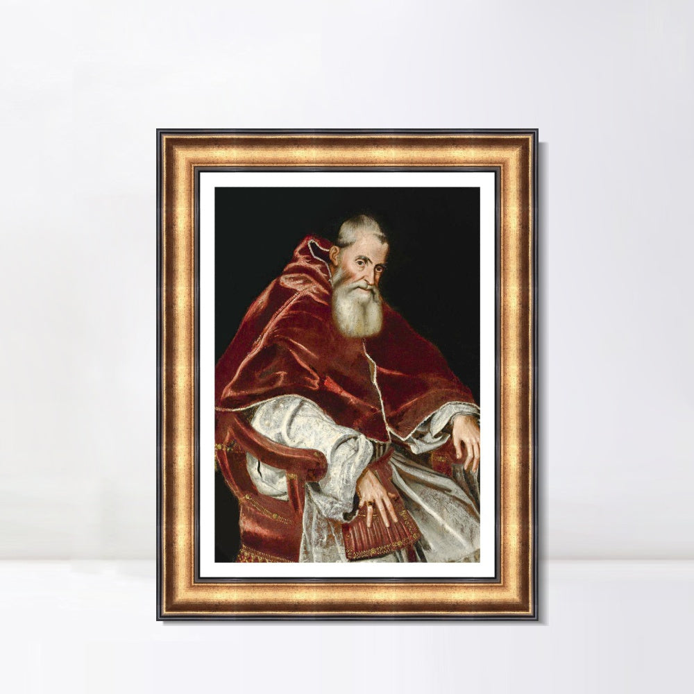 INVIN ART Framed Canvas Art Giclee Print Series#076 by El Greco Wall Art