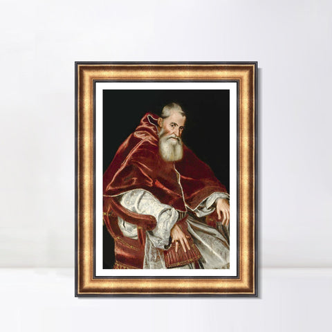 INVIN ART Framed Canvas Art Giclee Print Series#076 by El Greco Wall Art Living Room Home Office Decorations