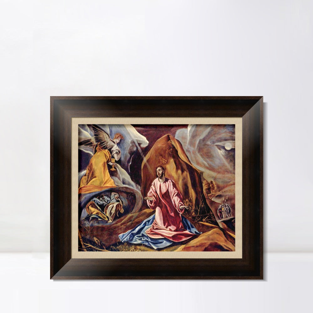 INVIN ART Framed Canvas Art Giclee Print Series#084 by El Greco Wall Art