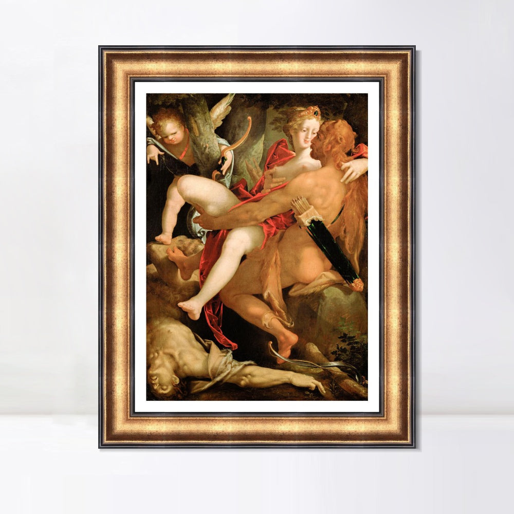 INVIN ART Framed Canvas Art Giclee Print Series#005 by Lord Frederick Leighton Wall Art