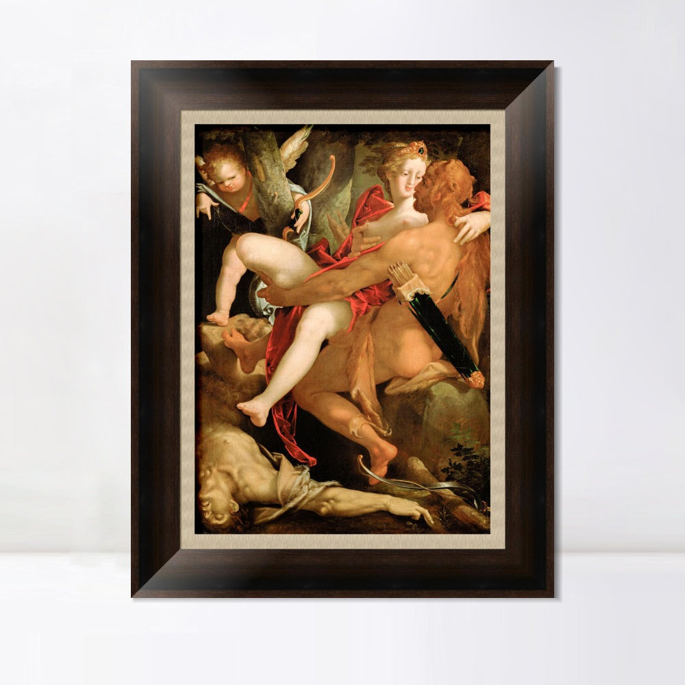 INVIN ART Framed Canvas Art Giclee Print Series#005 by Lord Frederick Leighton Wall Art