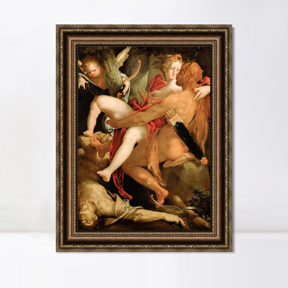 INVIN ART Framed Canvas Art Giclee Print Series#005 by Lord Frederick Leighton Wall Art