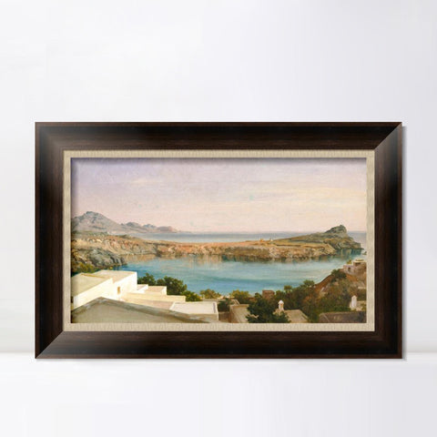 INVIN ART Framed Canvas Art Giclee Print Series#013 by Lord Frederick Leighton Wall Art Living Room Home Office Decorations
