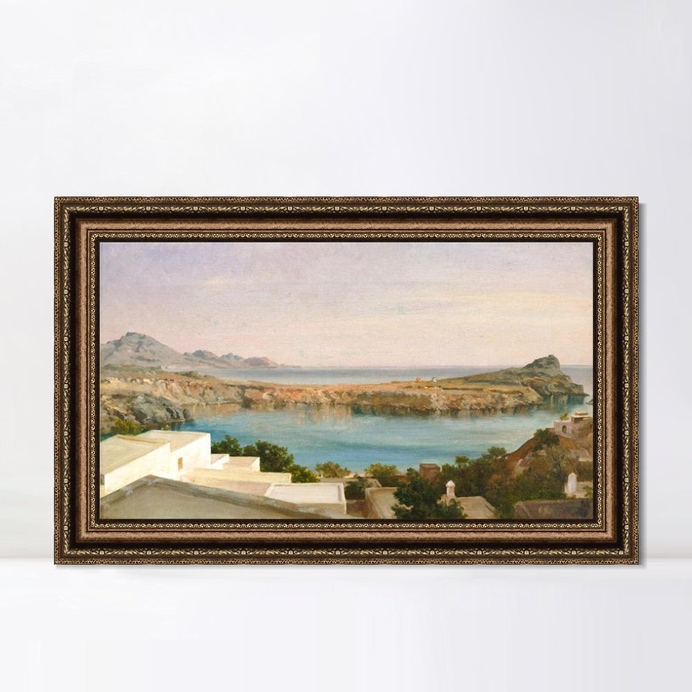 INVIN ART Framed Canvas Art Giclee Print Series#013 by Lord Frederick Leighton Wall Art