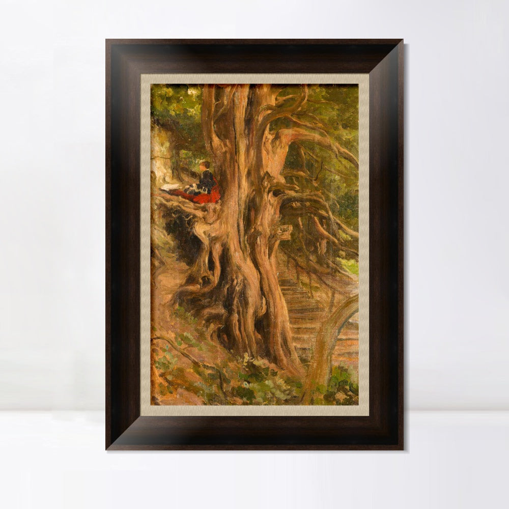 INVIN ART Framed Canvas Art Giclee Print Series#014 by Lord Frederick Leighton Wall Art