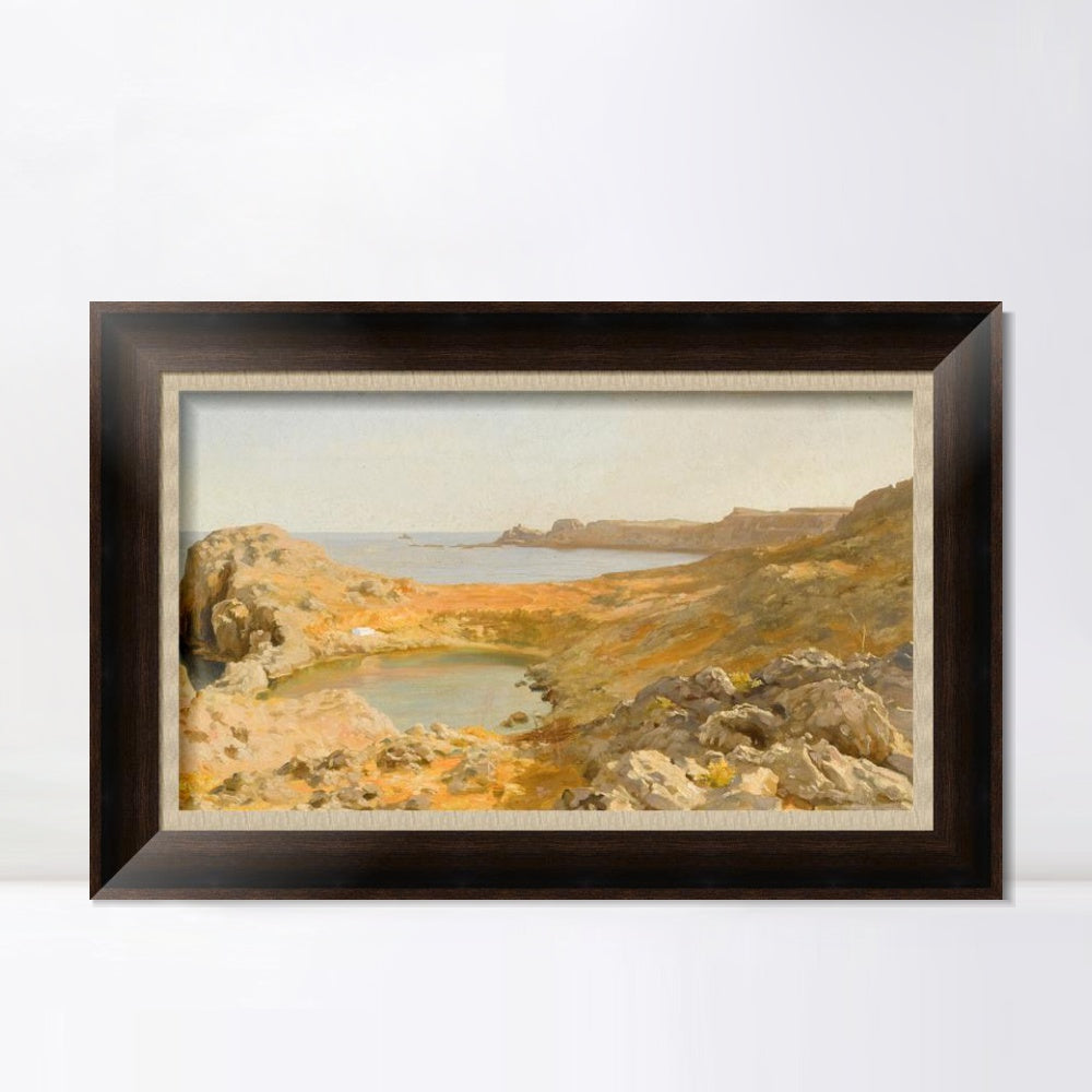INVIN ART Framed Canvas Art Giclee Print Series#020 by Lord Frederick Leighton Wall Art