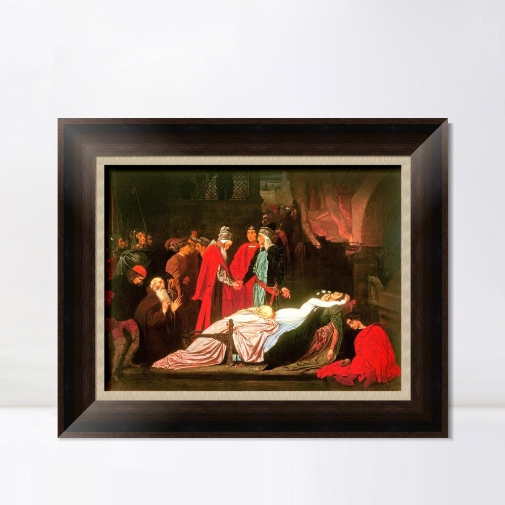 INVIN ART Framed Canvas Art Giclee Print Series#029 by Lord Frederick Leighton Wall Art