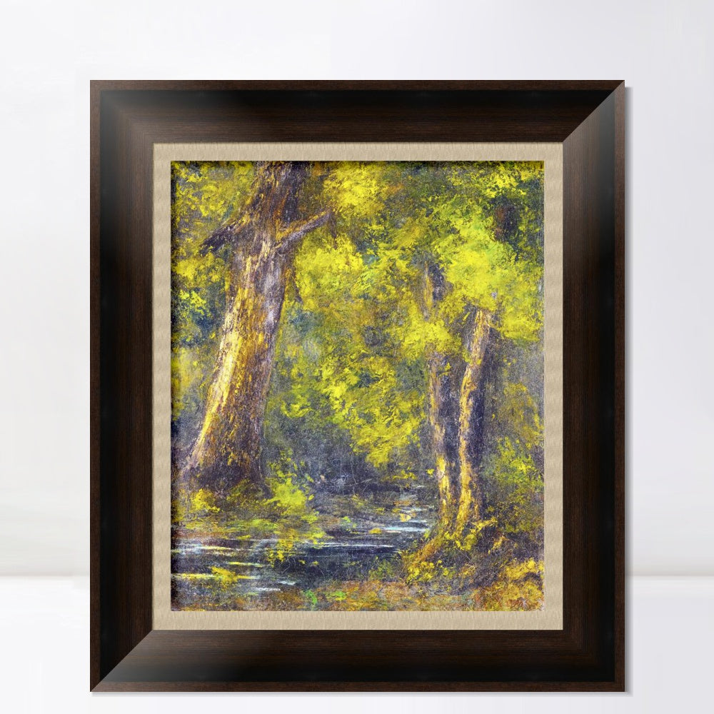 INVIN ART Framed Canvas Art Giclee Print Series#036 by Gustave Courbet Wall Art