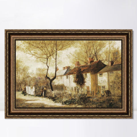INVIN ART Framed Canvas Art Giclee Print Series#063 by Gustave Courbet Wall Art Living Room Home Office Decorations