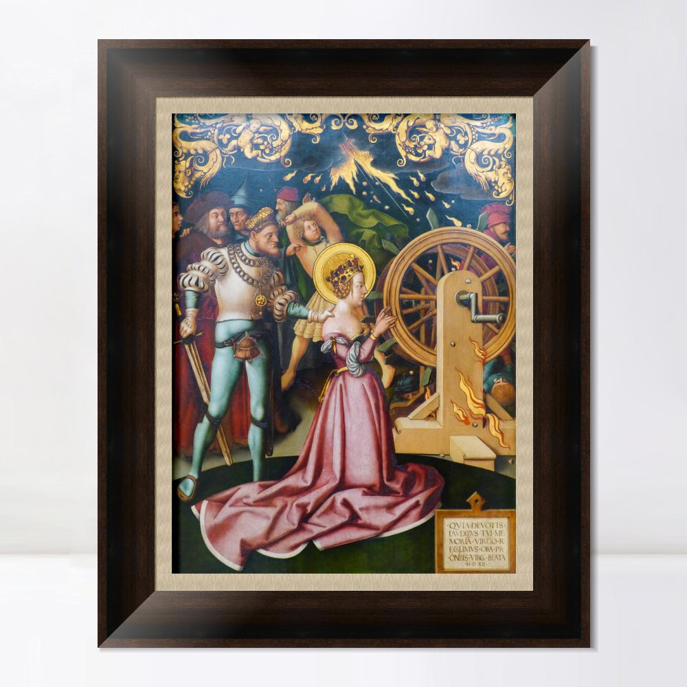 INVIN ART Framed Canvas Art Giclee Print Series#007 by Hans Holbein the Younger Wall Art Living Room Home Office Decorations