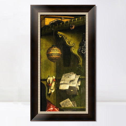 INVIN ART Framed Canvas Art Giclee Print Series#008 by Hans Holbein the Younger Wall Art Living Room Home Office Decorations