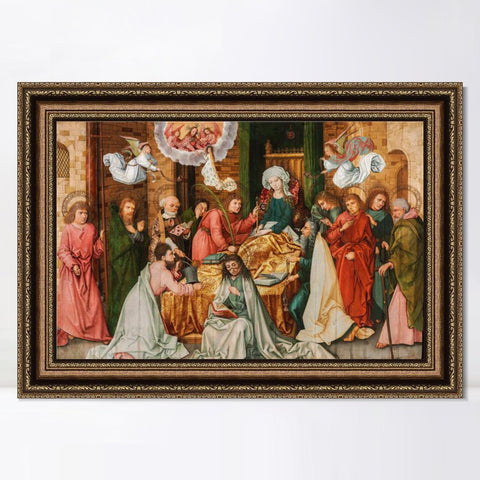 INVIN ART Framed Canvas Art Giclee Print Series#009 by Hans Holbein the Younger Wall Art Living Room Home Office Decorations