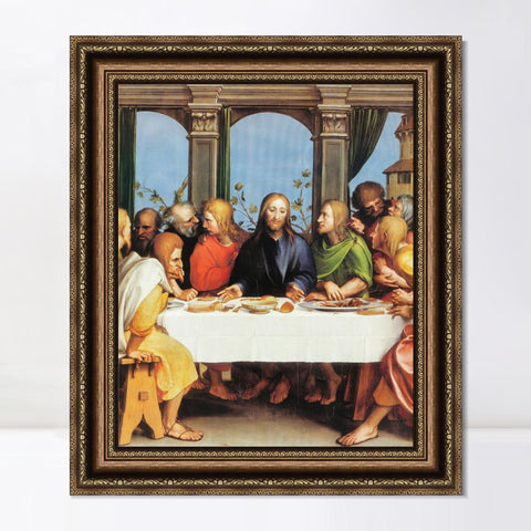 INVIN ART Framed Canvas Art Giclee Print Series#022 by Hans Holbein the Younger Wall Art Living Room Home Office Decorations