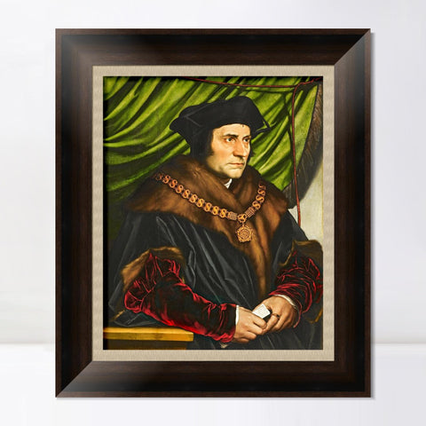 INVIN ART Framed Canvas Art Giclee Print Series#023 by Hans Holbein the Younger Wall Art Living Room Home Office Decorations
