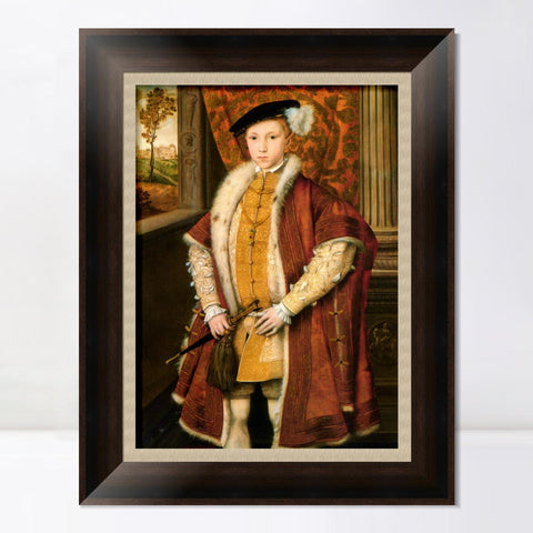 INVIN ART Framed Canvas Art Giclee Print Series#026 by Hans Holbein the Younger Wall Art Living Room Home Office Decorations