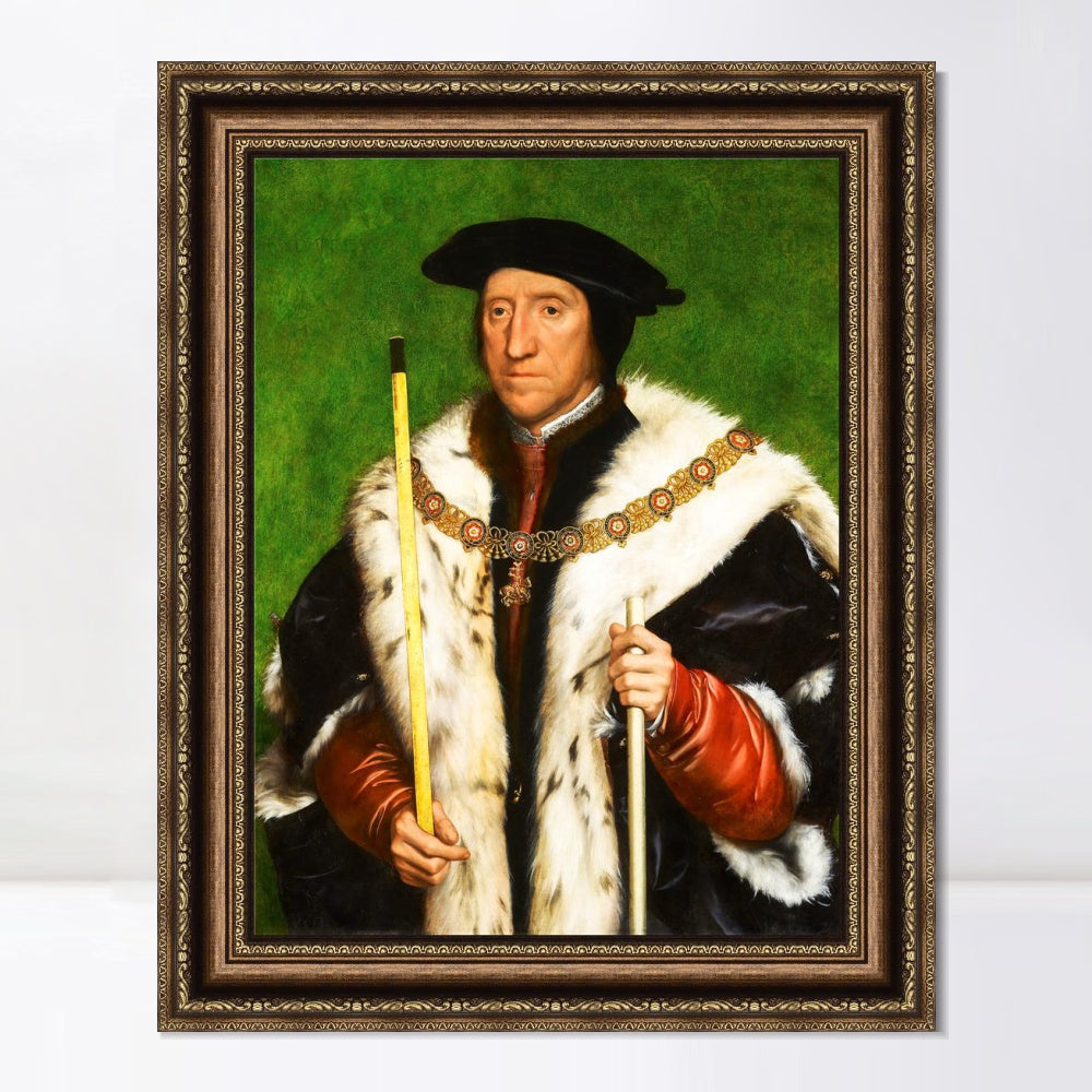 INVIN ART Framed Canvas Art Giclee Print Series#031 by Hans Holbein the Younger Wall Art
