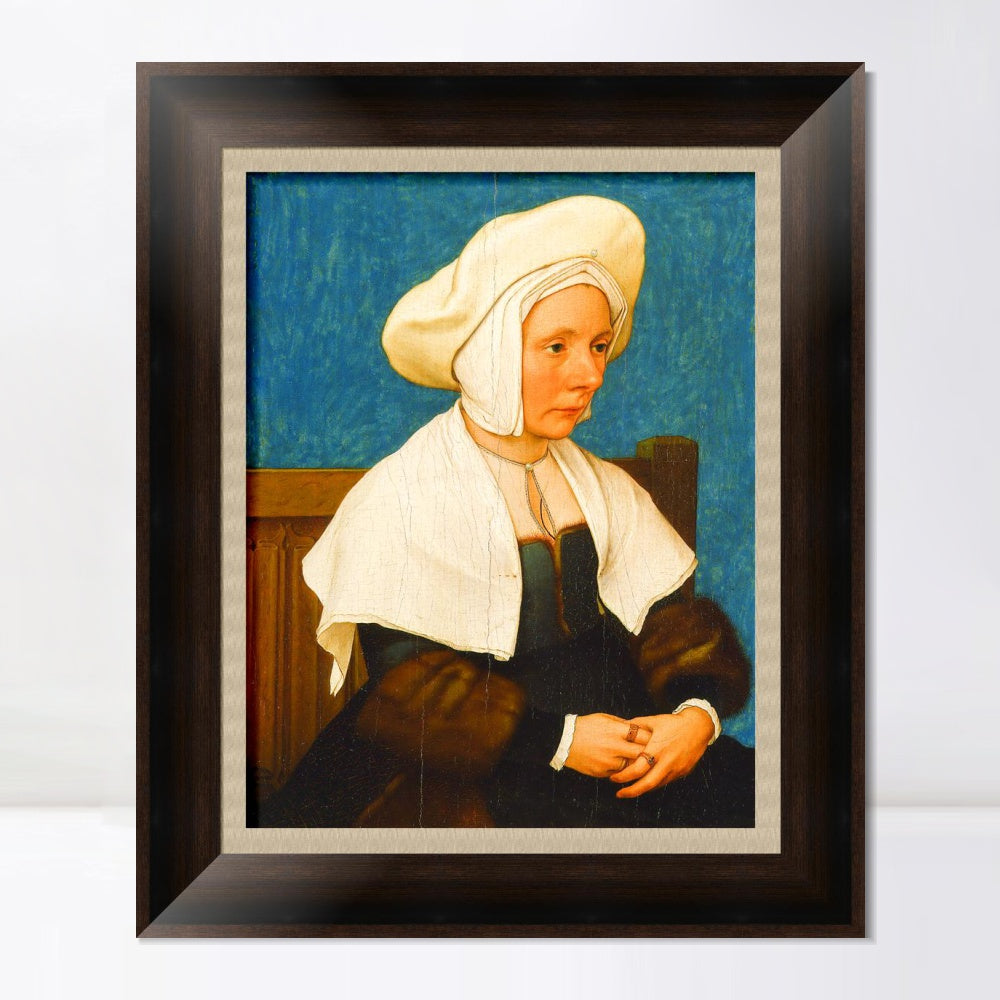 INVIN ART Framed Canvas Art Giclee Print Series#033 by Hans Holbein the Younger Wall Art