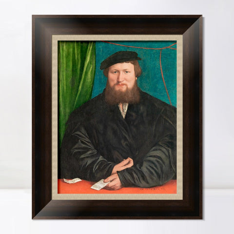 INVIN ART Framed Canvas Art Giclee Print Series#038 by Hans Holbein the Younger Wall Art Living Room Home Office Decorations