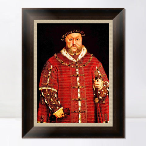 INVIN ART Framed Canvas Art Giclee Print Series#047 by Hans Holbein the Younger Wall Art Living Room Home Office Decorations