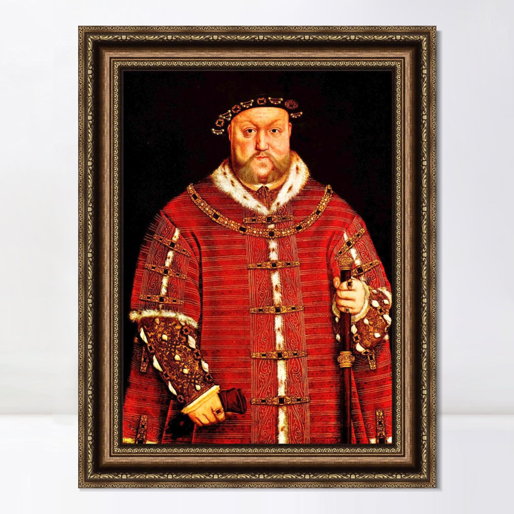 INVIN ART Framed Canvas Art Giclee Print Series#047 by Hans Holbein the Younger Wall Art