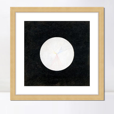 INVIN ART Framed Canvas Giclee Print Art Series#003 by Hilma Af Klint Wall Art Living Room Home Office Decorations