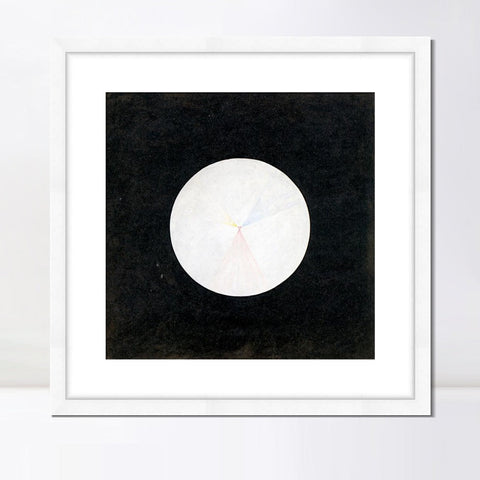 INVIN ART Framed Canvas Giclee Print Art Series#003 by Hilma Af Klint Wall Art Living Room Home Office Decorations