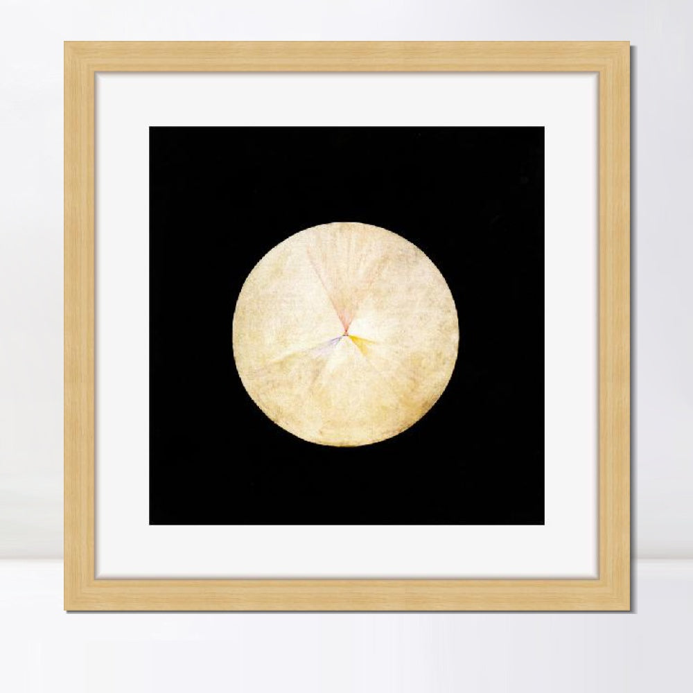 INVIN ART Framed Canvas Giclee Print Art Series#026 by Hilma Af Klint Wall Art
