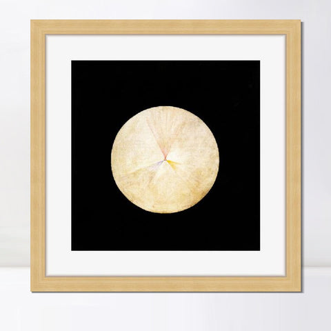 INVIN ART Framed Canvas Giclee Print Art Series#026 by Hilma Af Klint Wall Art Living Room Home Office Decorations