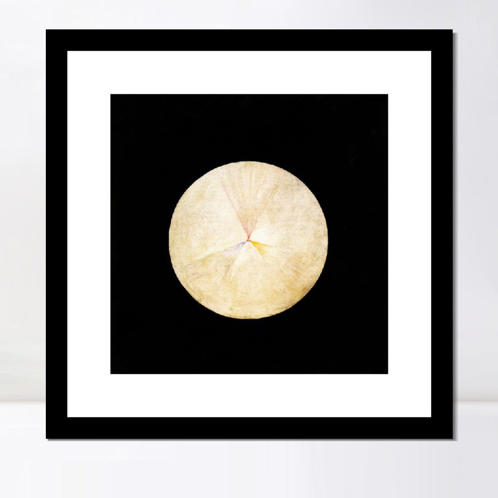 INVIN ART Framed Canvas Giclee Print Art Series#026 by Hilma Af Klint Wall Art
