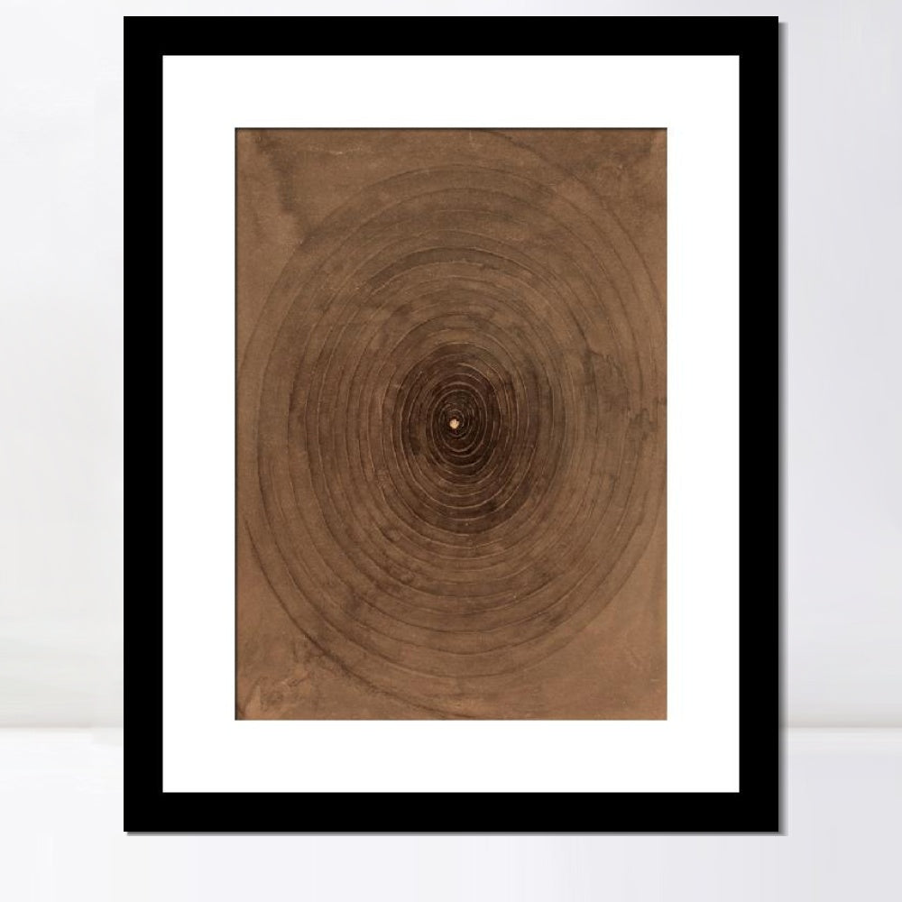 INVIN ART Framed Canvas Giclee Print Art No.1 from The Parsifal Series by Hilma Af Klint Wall Art