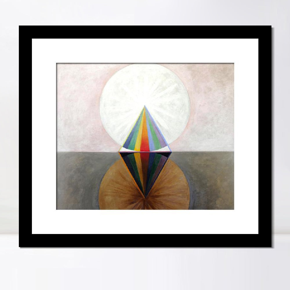 INVIN ART Framed Print Canvas Giclee Art Group Ix Swan No 12,1915 by Hilma Af Klint Wall Art Office