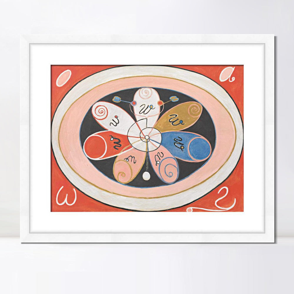 INVIN ART Framed Print Canvas Giclee Art untitled 1908 by Hilma Af Klint Wall Art Office