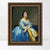 INVIN ART Framed Canvas Art Giclee Print Portrait Of The Princess Albert De Broglie,1853 by Jean Auguste Dominique Ingres Wall Art Living Room Home Office Decorations