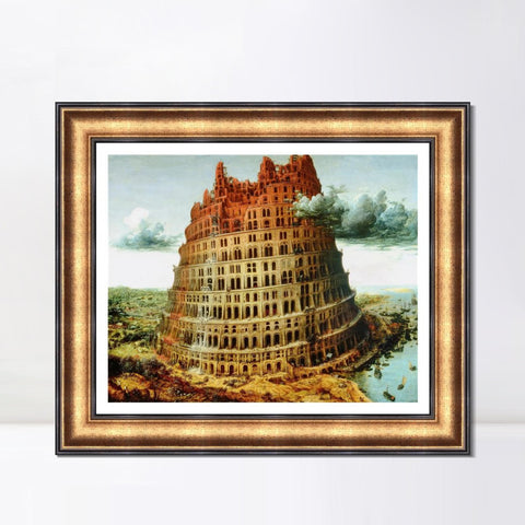 INVIN ART Framed Canvas Art Giclee Print Margaret, the Artist's Wife by Jan Van Eyck Wall Art Living Room Home Office Decorations