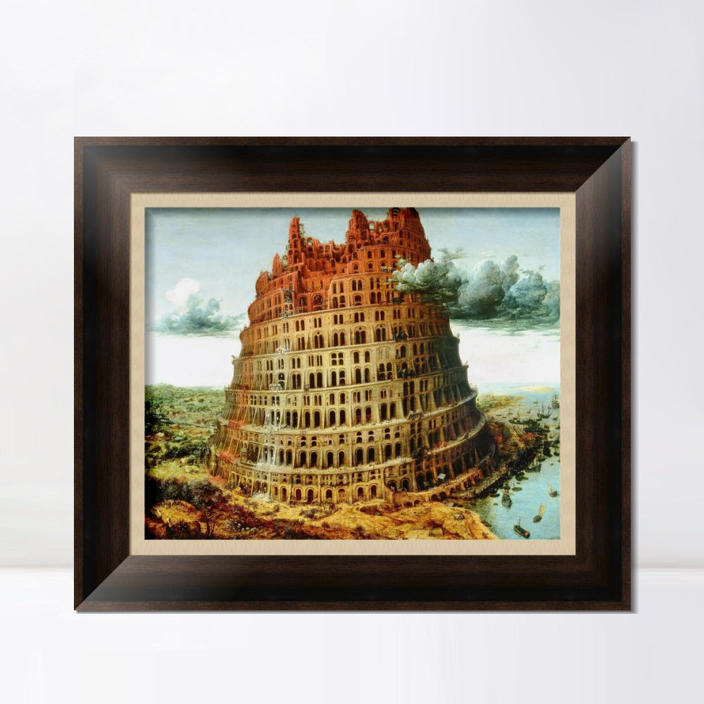 INVIN ART Framed Canvas Art Giclee Print Margaret, the Artist's Wife by Jan Van Eyck Wall Art